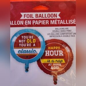 Mylar Round Birthday Balloon New In Package